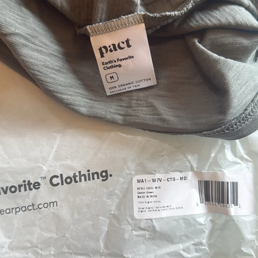 Pact organic relaxed slub tank maxi dress - Picture 5 of 5